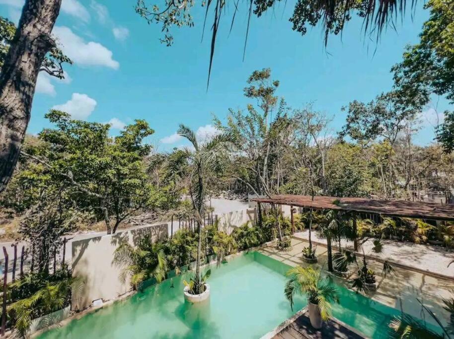 Apartment With Private Pool Tulum Chemuyil Exterior foto